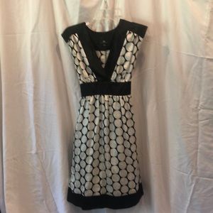 BUNDLE🛍3/$25 - IZ BYER CALIFORNIA black with white polka dots dress.